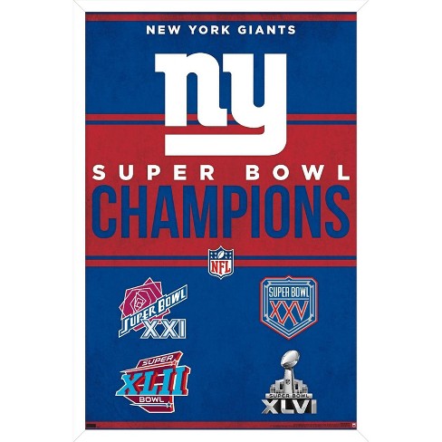 NFL New York Giants - Drip Helmet 20 Wall Poster, 14.725 x 22.375 