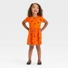Toddler Girls' Short Sleeve Halloween Printed Dress - Cat & Jack™ - 3 of 3