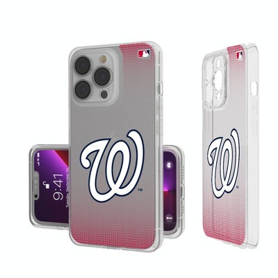 Keyscaper MLB Linen Clear Cell Phone Case for iPhone 15 Pro