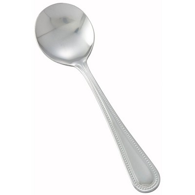 Winco Dots Bouillon Spoon