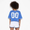 Women's Game Day Cropped Elbow Sleeve V-Neck Athletic Jersey - Wild Fable™ - 3 of 3