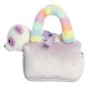 Aurora Small Rainbow Dream Fancy Pals Fashionable Stuffed Animal Purple 6.5" - 4 of 4