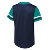 MLB Seattle Mariners Girls' Henley Jersey - 3 of 3