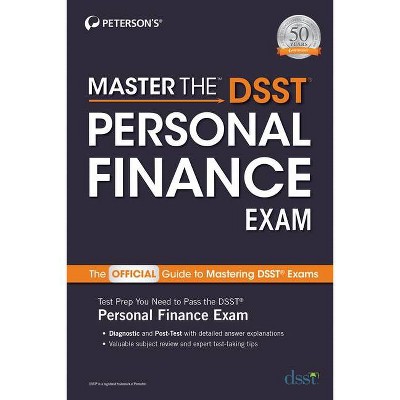 Master the Dsst Personal Finance Exam - by  Peterson's (Paperback)