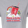 Women's - Coca-Cola - Have A Coke And A Smile Cropped Graphic T-Shirt - 2 of 4
