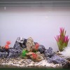 Unique Bargains Aquarium Terrariums Mountain for Fish Tank Landscape Decoration Green Beige 5.31" Height 1pcs - 2 of 4