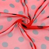 INSPIRE CHIC Women's 1950s Polka Dots Chiffon Retro Lightweight Soft Sheer Long Scarves for All Season 1Pc - 4 of 4