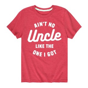 Boys' - Instant Message - Ain't No Uncle Like The One I Got Short Sleeve Graphic T-Shirt - 1 of 4