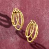 Ross-Simons Italian 14kt Yellow Gold Triple-Hoop Earrings - 4 of 4