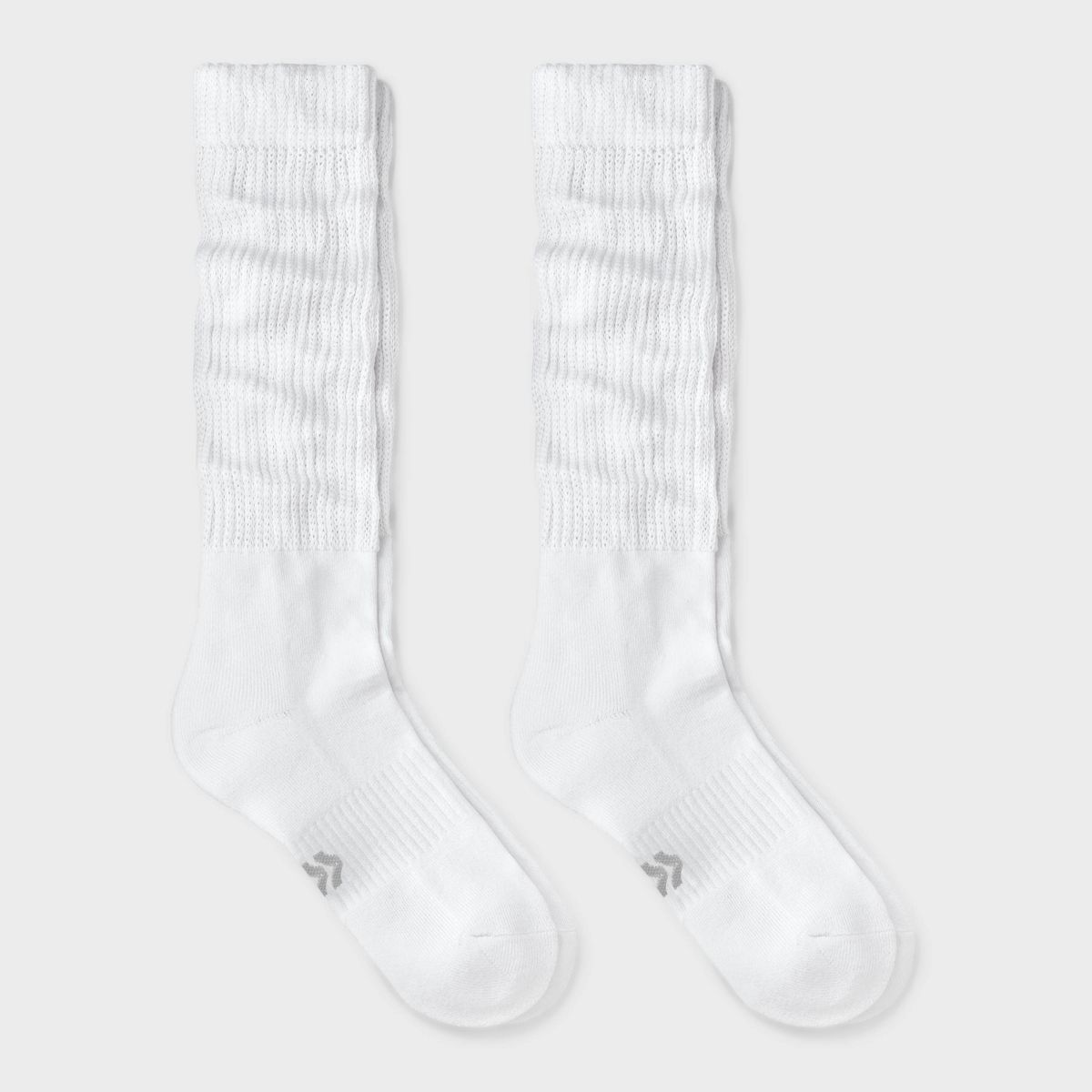 Women's Cushioned Scrunch 2pk Athletic Crew Socks - All In Motion™ 4-10 - thumbnail 10