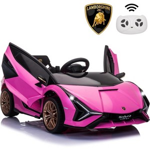 Sandinrayli Licensed Lamborghini SIAN Electric Car Kids Electric Vehicle Ride on Car - 1 of 1