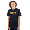 Men's Navy Military Physical Training PT Graphic T Shirt Brisco Brands - 3 of 4