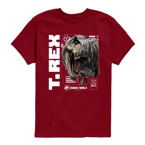 Boys' - Jurassic World: Rebirth - Trex Short Sleeve Graphic T-Shirt - 1 of 3