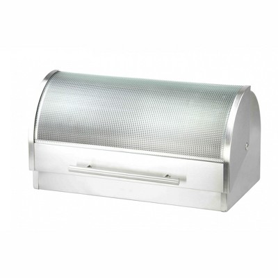 Home Basics Stainless Steel Bread Box