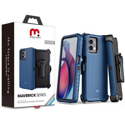 MyBat Pro Maverick Series Case w/ Holster for Motorola Moto G Stylus 5G (2023)