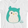 Squishmallows Winston Crew Neck Short Sleeve Youth White T-shirt - 2 of 3