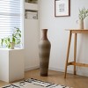 GDFStudio Laurel  Artificial Rattan Floor Bottle 39.4" Vase - 2 of 4