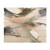 Trademark Fine Art Jennifer Goldberger Neutral Fluidity II Wood Slat Art - 4 of 4