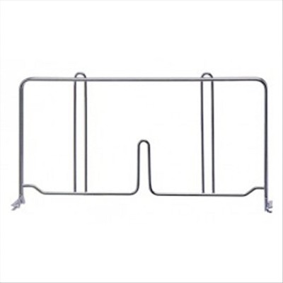 Quantum Storage Systems Wire Shelf Divider, 14"D X 8"H, 304 Stainless Steel