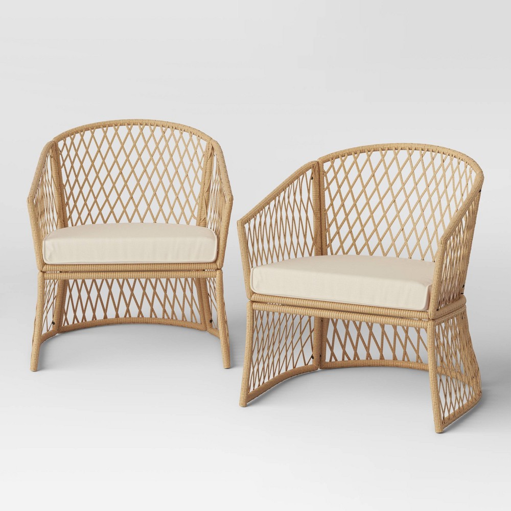 Exmore 2pk Patio Club Chairs - Threshold™