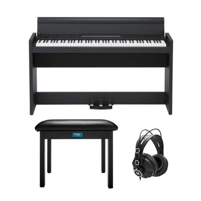 Korg Lp-380 U 88-key Digital Piano (black) With Flip-top Bench And