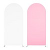 Arch Backdrop Cover, Double Sided Wedding Arch Backdrop Cover, Wedding Arch, Arch Backdrop Cover, for Birthday Party, Ceremony, Banquet - 4 of 4