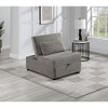 NicBex Couches for Living Room Modern Armless Convertible Sofa Bed Upholstered Hidden Pull-out Couch for Apartment - 2 of 4