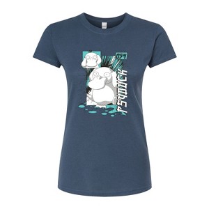 Women's - Pokémon - Psyduck Anime Fitted Graphic T-Shirt - 1 of 3