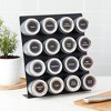 Juvale Large Magnetic Metal Board for Magnets - Tabletop Memo Display Easel Stand for Home, Office, School (Black, 12.6 In) - 3 of 4