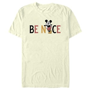 Men's Mickey & Friends Retro Be Nice T-Shirt - 1 of 4
