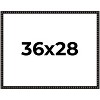 PosterPalooza | 36x28 Bamboo Picture Frame, UV Acrylic, 4 Finishes - Brown, Black, Gold, and Natural - 2 of 4