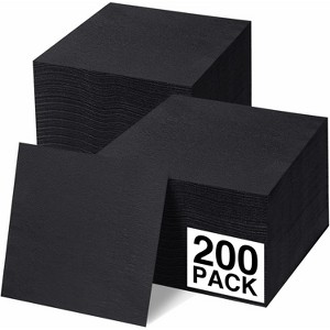 SparkSettings Beverage Napkins, 5” x 5” 2 Ply Paper Napkins, Pack of 200 - 1 of 4