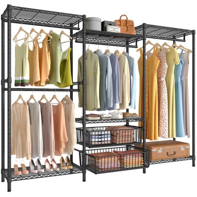 Vipek V10i Wire Portable Closet Heavy Duty Clothes Rack Large Size ...