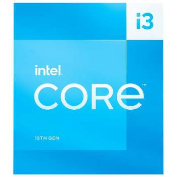 Intel Core i3-13100 Desktop Processor - 4 Cores (4E+0P) & 8 Threads - Up to 4.50 GHz Turbo Speed - PCIe 5.0 & 4.0 Support - Intel UHD Graphics 730