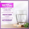 Apple Cider Vinegar Pills from the Mother - 1877mg of ACV with Vitamin D3 & Zinc, Non-GMO & Gluten Free, ACV Supplement for Digestion - 120 Capsules - 4 of 4