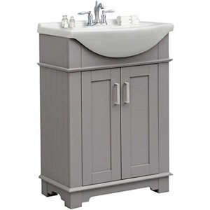 HomeStock 24" Sink Vanity, No Faucet - 1 of 4