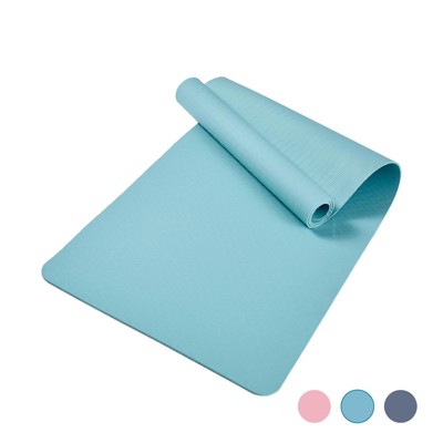Yoga Mat, Exercise Yoga Mat with Non-Slip Design, 72" x 24" TPE Exercise Mat, Multi-Purpose Workout Mat for Women, Pilates Fitness and Floor Exercises