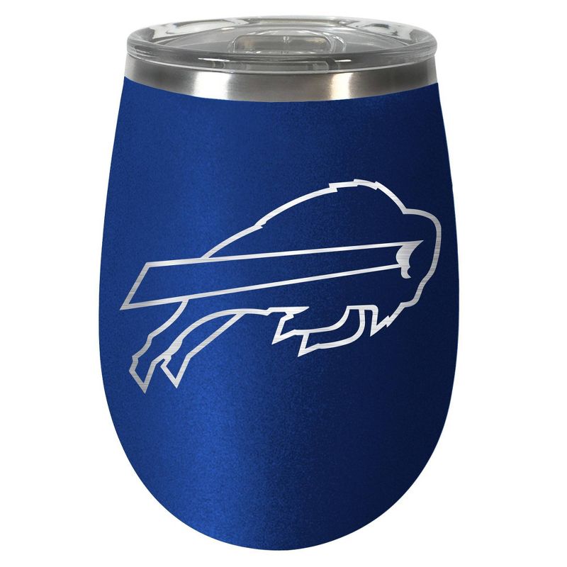 NFL Buffalo Bills 10oz Team-Colored Wine Tumbler, 1 of 2