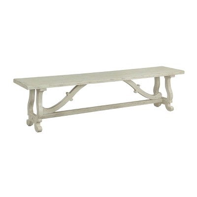 Bolden Park Dining Bench White - Treasure Trove Accents