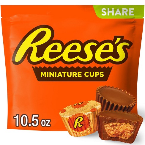 Reese's Miniature Cups Share Pack Candy - 10.5oz : Target