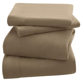 3M Scotchgard Micro Fleece Sheet Set (Full) Mink