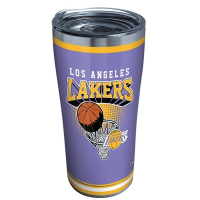 NBA Los Angeles Lakers 20oz Retro Stainless Steel Tumbler with Lid