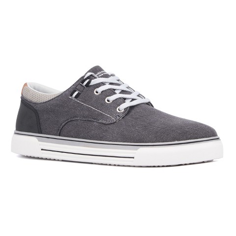 Мужские Reserved Footwear New York Men's Mason Low Top Sneakers - BLACK, 10