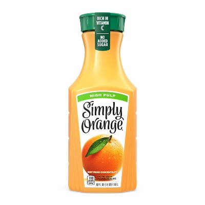 Simply Orange High Pulp Juice - 52 fl oz