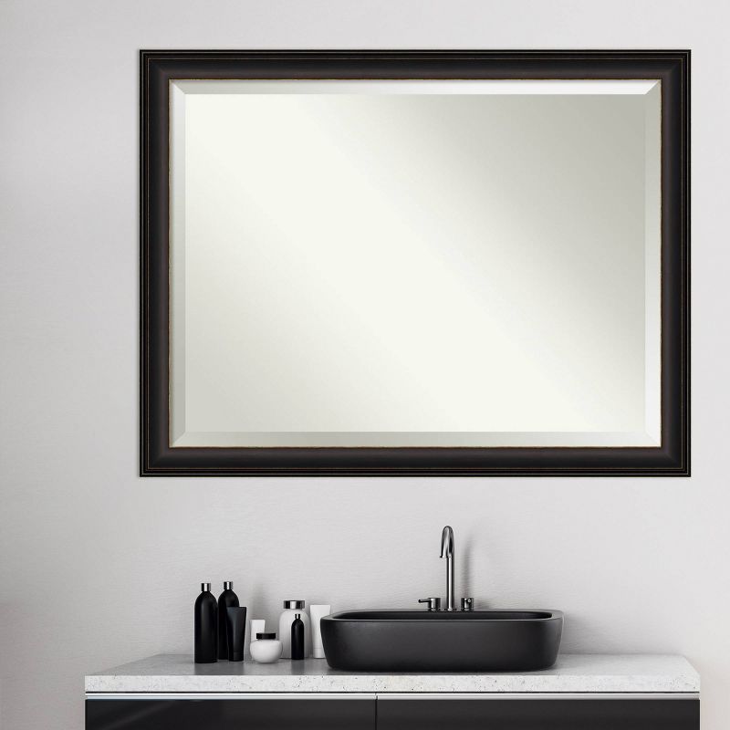 Trio Oil Rubbed Framed Bathroom Vanity Wall Mirror Bronze - Amanti Art, 6 of 11