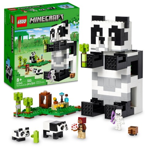 Lego Minecraft Panda Haven Toy House With Animals 21245 : Target