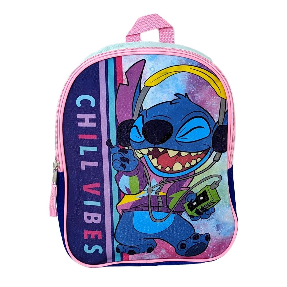 Bioworld Disney Lilo and Stitch Chill Vibes 11 Inch Mini Backpack