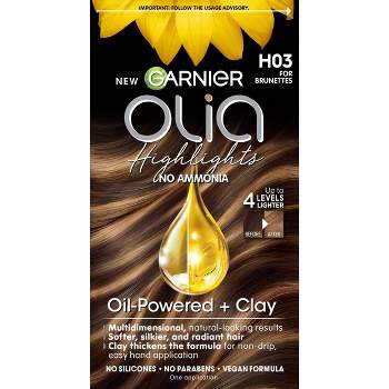 Garnier Olia Oil Powered Ammonia Free Highlights Kit for Brunettes - H03 - 6.3 fl oz