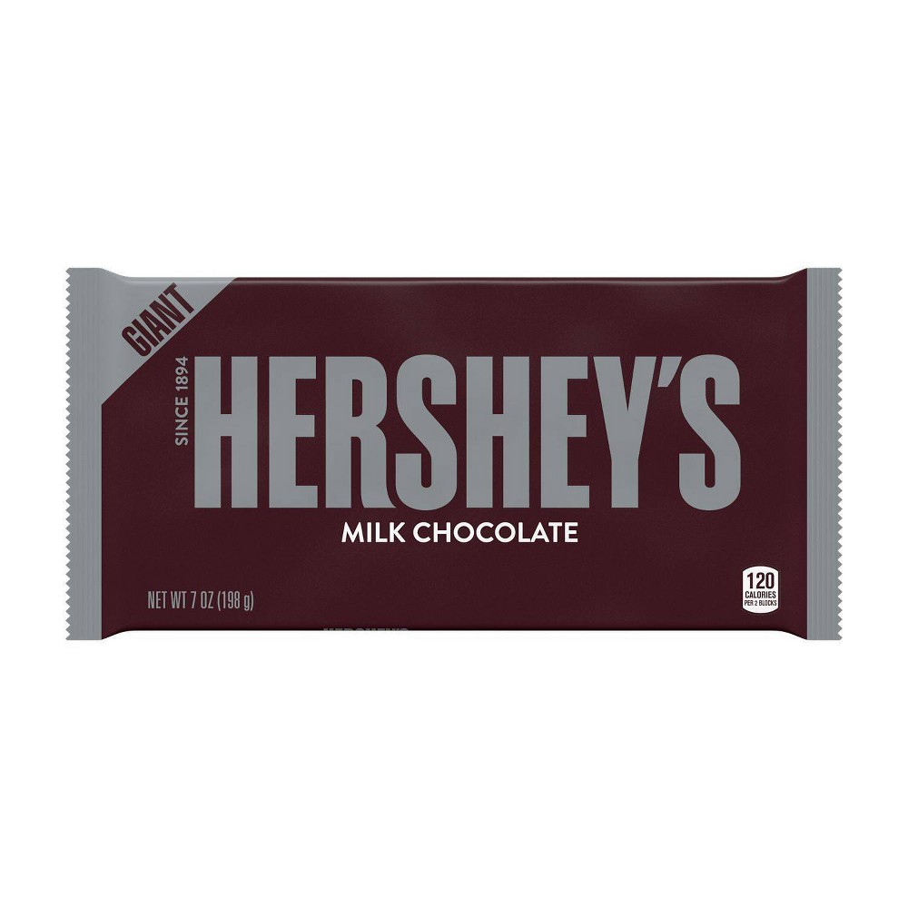 UPC 034000190454 product image for Hershey's Milk Chocolate Family Giant Bar - 7oz | upcitemdb.com