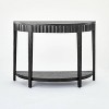 Thousand Oaks Wood Scalloped Demilune Console Table - Threshold™ designed with Studio McGee - image 3 of 4
